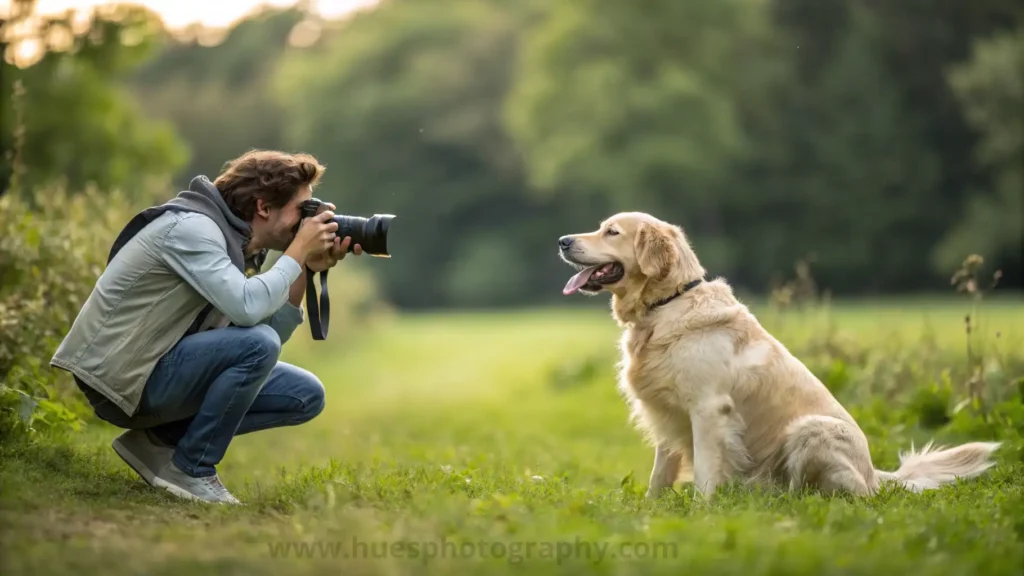 Dog photoshoot